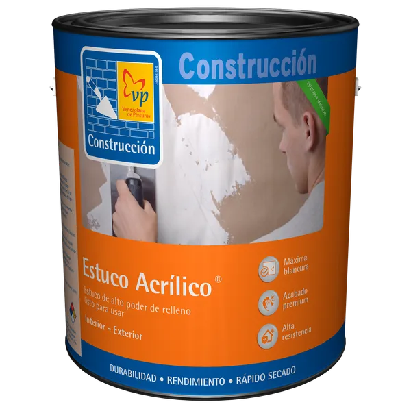 Estuco Acrílico Revestimiento VP 1/4 Galón